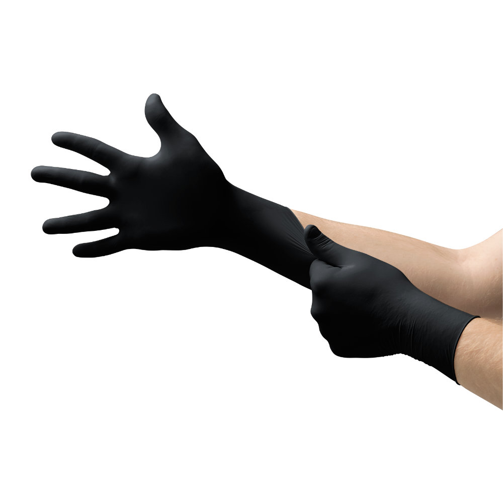 LUVAS NITRILO PRETA 93-852 ANSELL