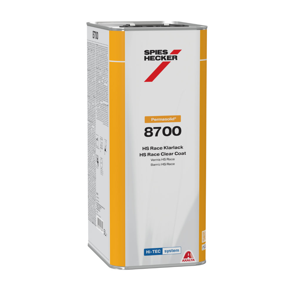 PERMASOLID HS RACE CLEAR COAT 8700